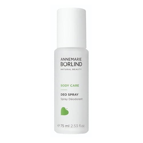 ANNEMARIE BÖRLIND BODY CARE Deo Spray (75 ml) - Erfrischender, Regulierender & Pflegender Schutz vor Körpergeruch, mit Bio-Aloe Vera, Bambusextrakt und Erfrischend Natürlichem Duft, Vegan Bio Öko Vegan