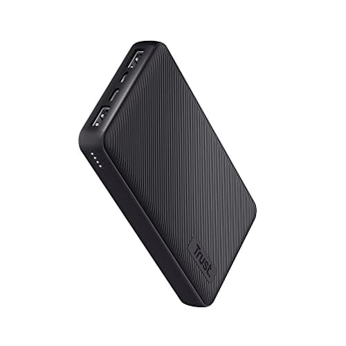 Trust Mobile Primo Powerbank Schnellladefunktion 15000 mAh, Nachhaltig, USB C Externer Akku, Tragbares Ladegerät 3A, Power Bank Handy, Smartphone, iPhone, iPad, Samsung, Xiaomi, Huawei, Tablet Öko