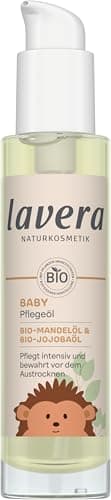 lavera Baby Pflegeöl - hautberuhigend und nährend - feuchtigkeitsspendend - ohne Duft- & Konservierungsstoffe - vegan - Naturkosmetik - 100 ml Bio Vegan