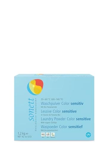 Sonett Waschpulver Color sensitiv, 1.2 kg - Bio - Vegan
