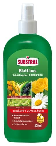 Substral Blattlaus Schädlingsfrei Careo, Natürliches Mittel gegen saugende Pflanzen-Schädlinge wie Blattläuse, 300 ml Öko