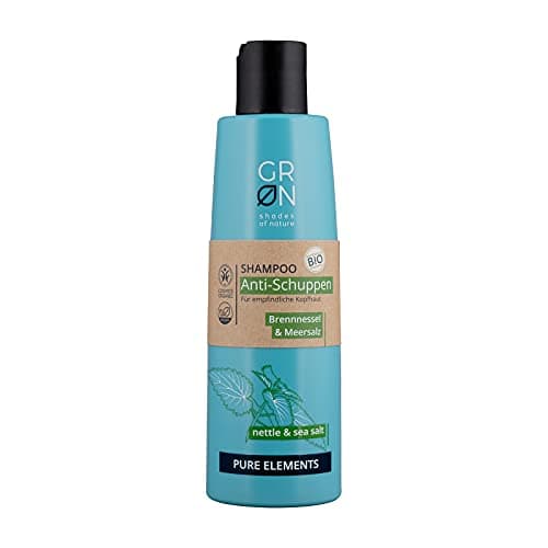 GRN shades of Nature, Shampoo AntiSchuppen Meersalz BioBrennnessel, Grün Bio Öko Vegan