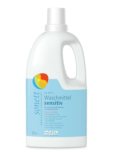 Sonett Waschmittel sensitiv, 2l (1er Pack) Bio Vegan
