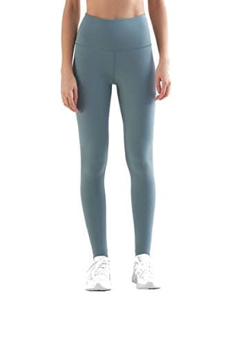 Roots Organics Damen Sport Leggings Bio-Baumwolle Pilates Yogahose T1300 (M, hellgrau) Bio Öko