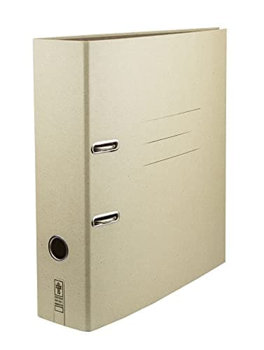 Wiesenduft - Ordner Aktenordner DIN A4 Graspapier Pappe nachhaltig beige hell neutral breit umweltfreundlich schlicht schön Öko