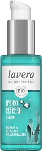 lavera Hydro Refresh Serum - mit Alge und Hyaluronsäure - feuchtigkeitsspendend - schnell einziehend - vegan - Naturkosmetik - 30 ml Vegan