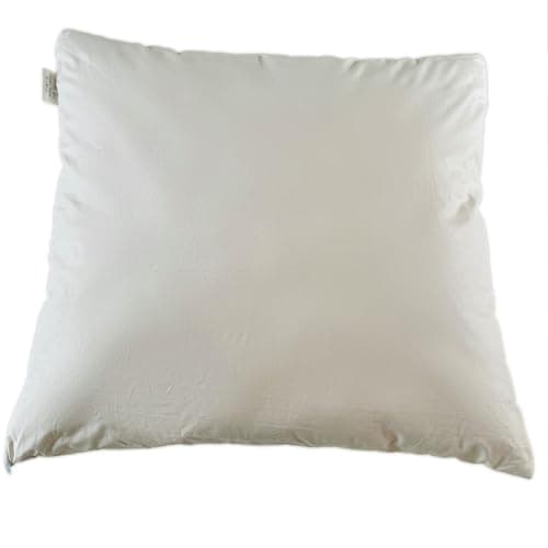 KOMA schlafgut Kapok Kopfkissen Classic, vegan, nachhaltig, Bio Premium Qualität Made in Germany aus Kapokfasern, Allergiker geeignet, atmungsaktiv (40 x 40 cm) Bio Öko Vegan