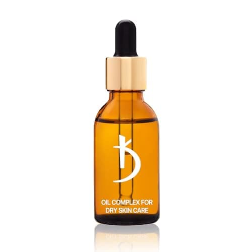 K Professional Pflegendes Gesichtsöl Komplex 30ml – 100% Natürliche Pflanzenöle – Anti-Aging, Feuchtigkeit & Glow – Für Trockene oder Empfindliche Haut – Zieht Schnell Ein, Nicht Fettend