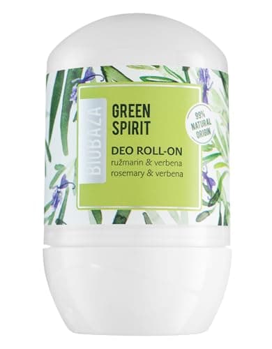 Biobaza Green Spirit Natürlicher Deo Roll-On, 50 Bio Öko Vegan