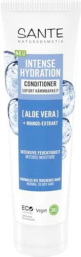 SANTE Naturkosmetik Intense Hydration Conditioner - 150 ml - Mit Aloe Vera & Mango-Extrakt - Conditioner für trockenes Haar - silikonfrei & vegan - dermatologisch getestet Öko Vegan
