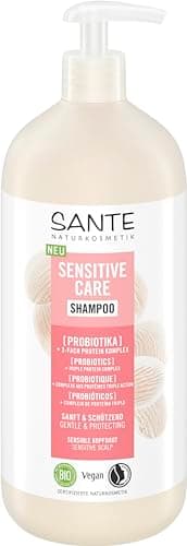 SANTE Naturkosmetik Sensitive Care Shampoo - 950ml - Haarshampoo für sensible Kopfhaut - mit Probiotika & 3-Fach Protein Komplex - vegan & natürlich Bio Vegan