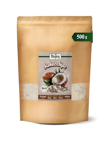 Biojoy BIO-Kokoschips getrocknet (500 g), ungesüßt und ungeröstet - Bio