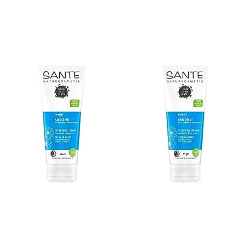 Sante Naturkosmetik Naturkosmetik Family Handcreme Bio-Calendula & Bio-Aloe Vera (Packung mit 2) Bio Vegan