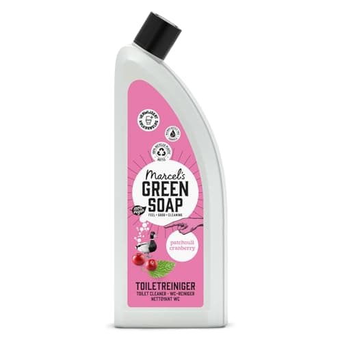 Marcel's Green Soap WC-Reiniger Patchouli & Cranberry – Toilettenreiniger ohne Chlor/Bleichmittel – entkalkend, gegen Urinstein – vegan & 98% biologisch abbaubar – 750 ml Bio Öko Vegan