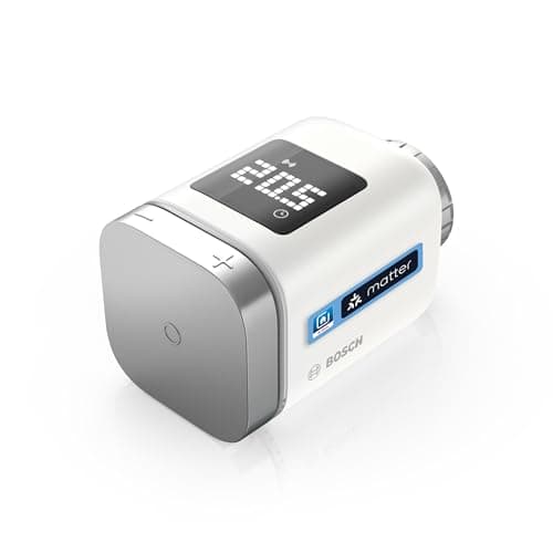 Bosch Smart Home Heizkörperthermostat II [+M], smartes Thermostat, Flexible Nutzung im Bosch Smart Home System oder herstellerübergreifend in Matter Systemen
