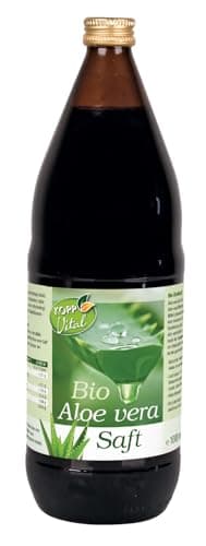 KOPP Vital® Bio-Aloe-Vera-Saft | 1 Liter | 100% Direktsaft | Bio-Qualität | Naturtrüber Frischpflanzensaft | Hohe Aloverose-Gehalt Bio