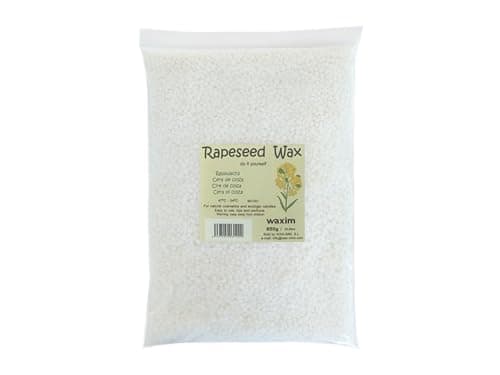 WAXIM. Rapswachs für umweltfreundliche Kerzen 850 g in Perlen. Kerzenwachs Raps, veganes wachs raps, kerzenhertsellung, bio-wachs. Wachs für DIY. Bio Öko Vegan