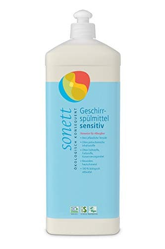 Sonett Geschirrspülmittel sensitiv, 1 Liter Bio Vegan