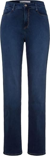 BRAX Damen Style Carola Blue Planet Nachhaltige Five-Pocket Jeans Slightly Used Regular Blue 31W / 32L Öko