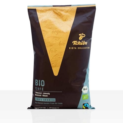 Tchibo Vista Collection Bio Cafe 16 x 500g Kaffee gemahlen, Filterkaffee Bio