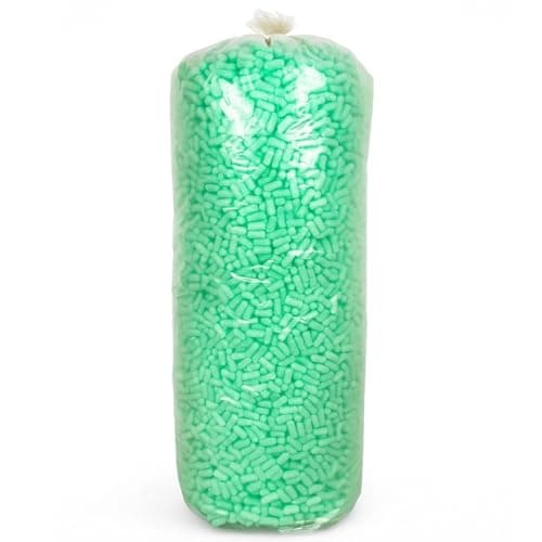 250 Liter Verpackungschips Bio Füllmaterial Polsterchips grün - 100% natürlich abbaubar aus Maisstärke Bio Öko