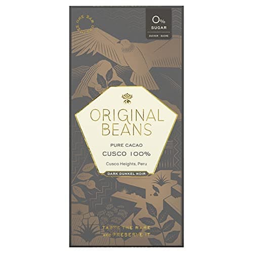 Original Beans - Cusco 100% Bio Schokolade 70 g Tafel / CH-BIO-006 - Noten Von Trockenblumen Und Gräsern - Bio - Öko