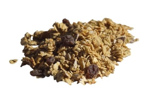 Müsli Mühle Bio Hafer-Crunchy Honig Basis Pur | Knuspermüsli mit Haferflocken, Honig, Sesam & Zimt Granola | Ballaststoffreiches Honigmüsli | Nachhaltig verpackt in Deutschland | 1000g Bio Öko