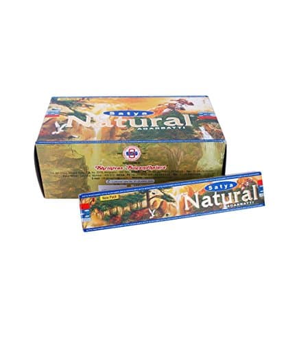Satya Natural Räucherstäbchen Großpackung 12 x 15 g