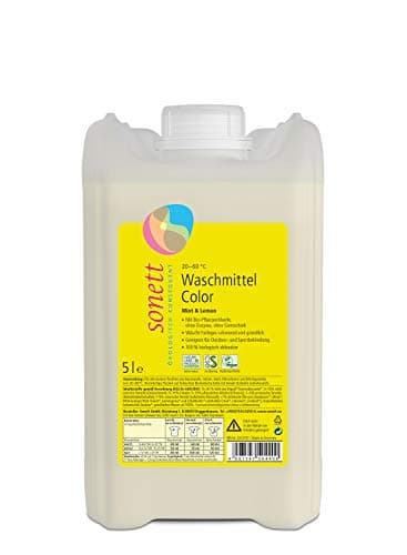 Sonett Waschmittel Color Mint & Lemon, 5 Liter Bio Öko
