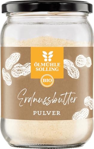 Ölmühle Solling BIO Erdnussbutter Pulver 250 g Glas Bio