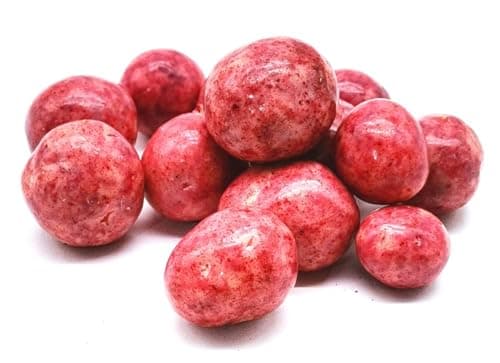 Müsli Mühle gefriergetrocknete Bio Himbeeren in weißer Beeren Schokolade | Edle Süßigkeit aus Bio-Zutaten ohne künstliche Farb- & Aromastoffe | Fairtrade und nachhaltige Verpackung | 250g - Bio - Öko