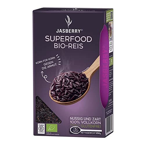 Bio Vollkorn Reis Jasberry Superfood 250g - Variante Pure Bio