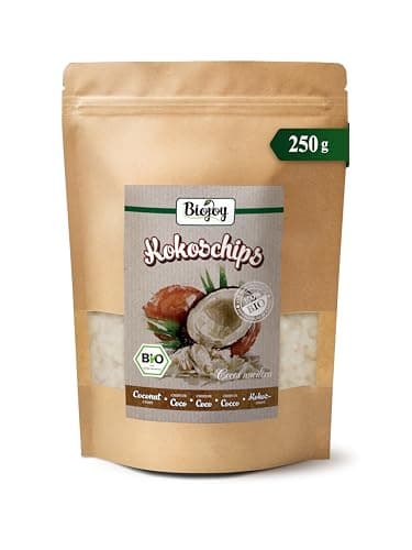 Biojoy BIO-Kokoschips getrocknet (250 g), ungesüßt und ungeröstet - Bio