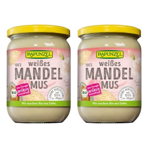Rapunzel Bio Mandelmus weiß, aus Europa (2 x 500 gr) Bio