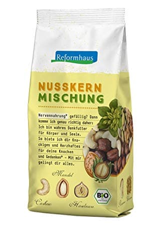 Reformhaus Nusskernmischung Bio, 6er Pack (6 x 200 g) Bio
