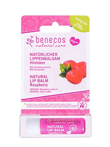 benecos - Naturkosmetik - Lippenbalsam - Himbeer - vegan Bio Öko Vegan
