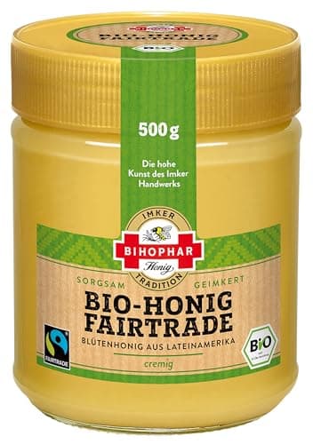 BIHOPHAR Bio-Honig Fairtrade cremig, 500g Bio Öko