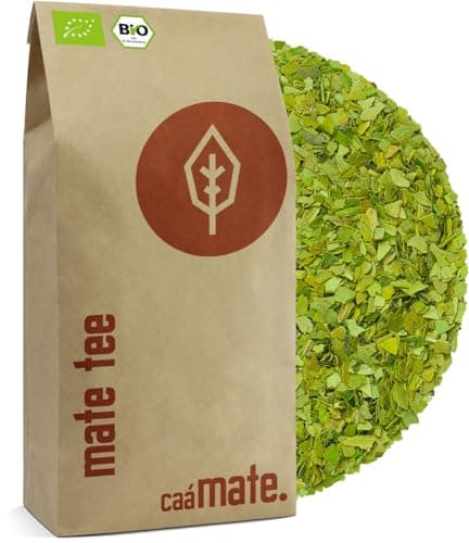 Bio Mate Tee 1Kg Mateblätter pur frisch & grün fair, ökologisch & luftgetrocknet organic Yerba Mate kontrolliert, zertifiziert & abgefüllt in Deutschland Bio Öko