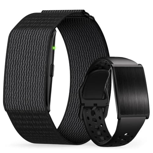 iSo Tech Fitness Tracker Damen Herren ohne Display, Smartband Smartwatch 24/7 Aktivitäts und Schlaftracker mit Herzfrequenz mit KI-Analyse, 60 Tage Akkulaufzeit, 170+ Sportmodi, Kein ABO erforderlich
