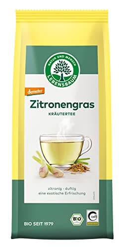 Lebensbaum Zitronengras, Bio Kräuter-Tee, exotischer Zitronengras-Tee, Lemongras-Tee, Bio-Tee, frischer Sommer-Tee, 100% Zitronengras, lose, 50g - Bio - Öko