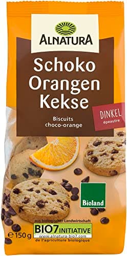 Alnatura Bio Schoko Orangen Kekse, 150g Bio