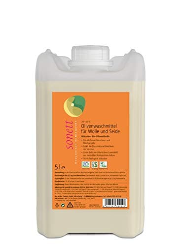 Sonett Olivenwaschmittel für Wolle und Seide, 5 Liter Bio