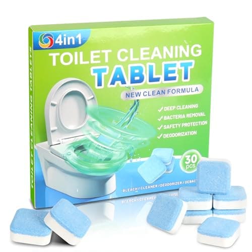 30 Stück WC Tabs,Extra Stark für intensive Sauberkeit in der Toilette & Urinalen,Verhindert Kalk & Schmutz