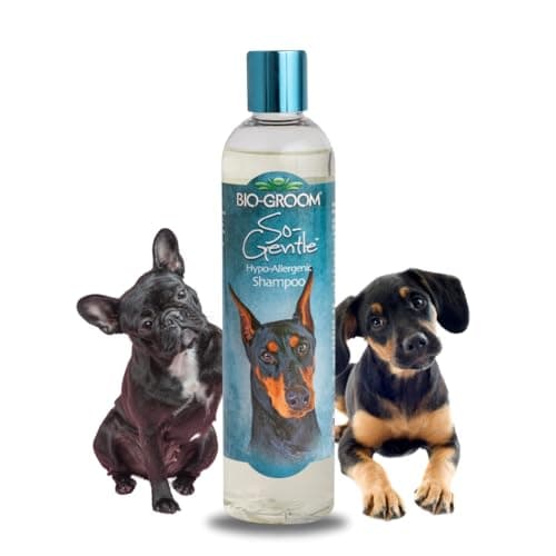 Bio-groom - So-Gentle Hyoallergen Shampoo - Mildes Hundeshampoo - Geeignet für Hunde mit Allergien oder empfindlicher Haut - Rückstandsfreies Ausspülen - pH-ausgeglichen und Tränenfrei - 355 ml Bio Öko