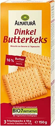 Alnatura Bio Dinkel Butterkeks, 150 g Bio
