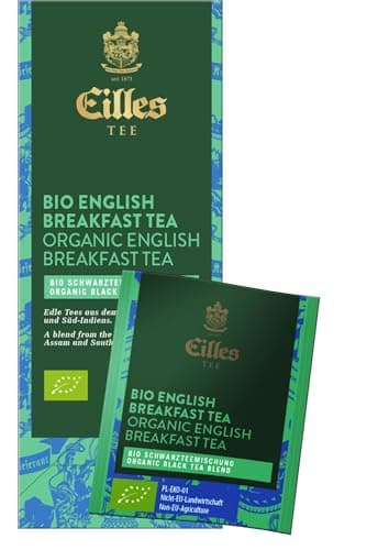 EILLES Teebeutel Schwarztee English Breakfast BIO & Fairtrade 2 x 25 Stück Bio