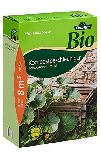 Dehner Bio Kompostbeschleuniger, hochwertiger Naturdünger, Schnellkomposter, ökologische Komposthilfe, biologisch, organisch mineralisch, für ca. 8 qm Grüngut, 5 kg Bio Öko