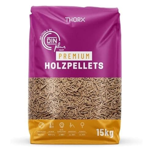 Premium Holzpellets 15 kg CO?-neutral & umweltfreundlich Öko