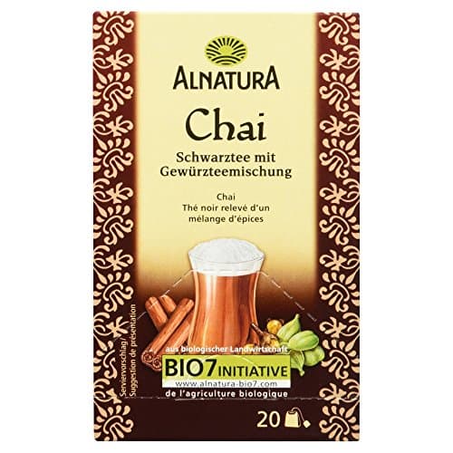Alnatura Bio Chai Tee, 20 Beutel, 40g Bio Vegan
