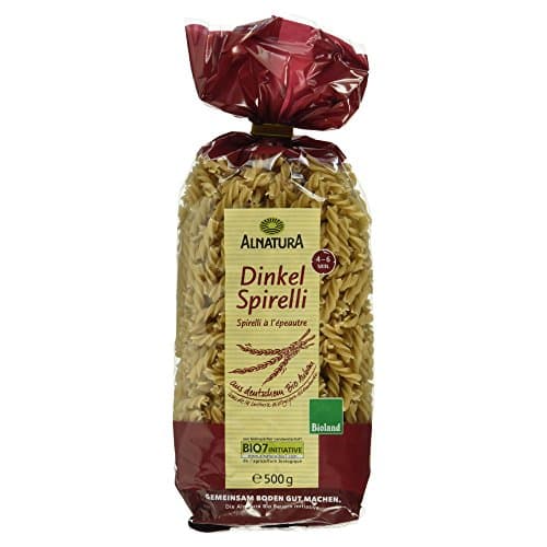 Alnatura Bio Dinkel Spirelli, 500g (Verpackung kann variieren) Bio